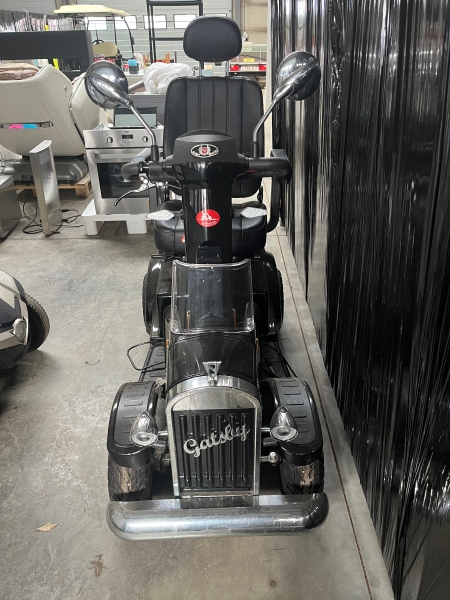 Scooter noir de marque GATSBY, électrique, avec clé, 453 km