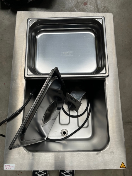 Bain-marie de marque SCHOLL, deux bacs