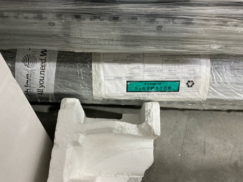 Un chemin de roulement pour un tapis 

