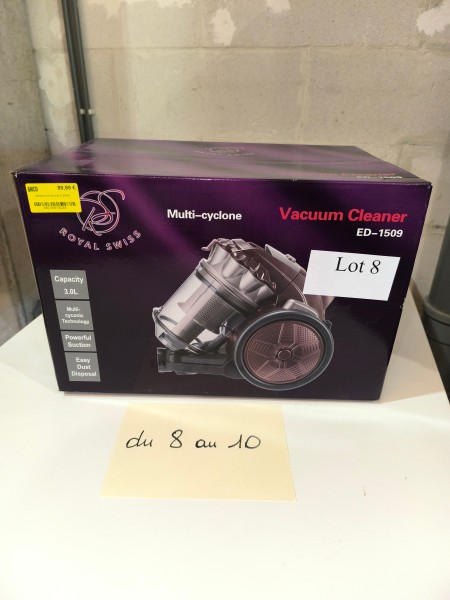 Een ROYAL SWISS Multi-cyclone-stofzuiger – kavel bij Auctionline, Anderlecht