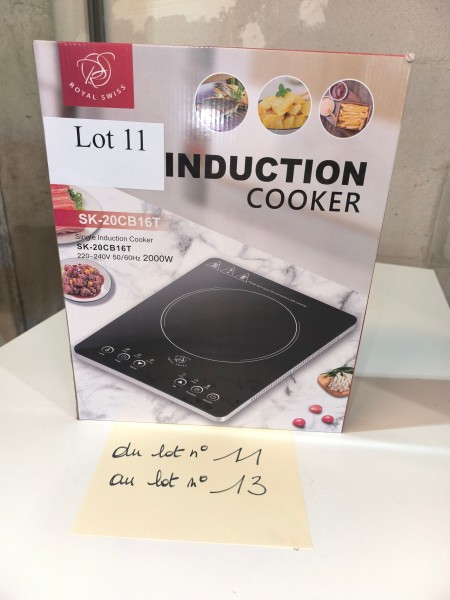 Een inductiekookplaat – kavel bij Auctionline, Anderlecht