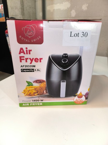 Een Air Fryer van ROYAL SWISS – kavel bij Auctionline, Anderlecht