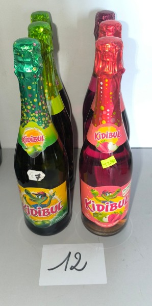 Een set van 6 flessen Kidibull – kavel bij Auctionline, Anderlecht