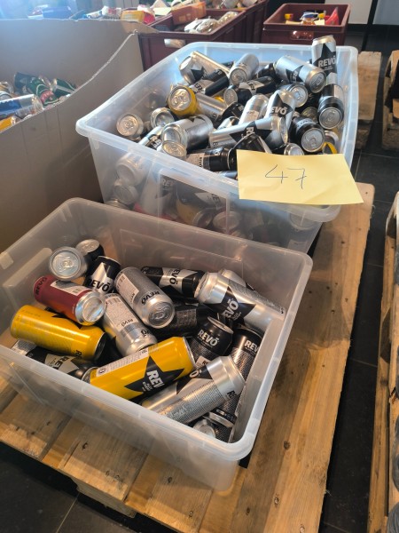 Een partij alcoholhoudende energiedrankjes in blikjes (REVO) – kavel bij Auctionline, Anderlecht