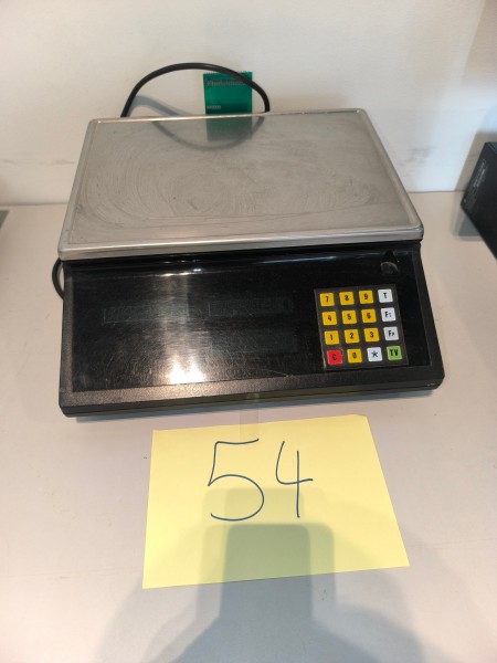 Een elektronische weegschaal van METO – kavel bij Auctionline, Anderlecht