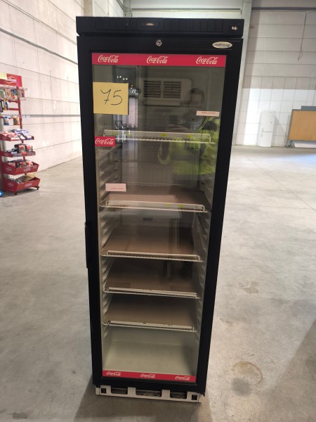 Een koelkast met 1 glazen deur van het merk TEFCOLD (183x59x60) – kavel bij Auctionline, Anderlecht