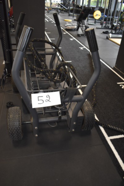 Een trekwagen met wiel “TANK SLED” – kavel bij Auctionline, Anderlecht