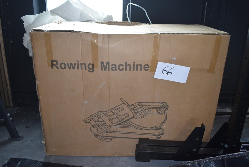 Een houten “ROWING”-apparaat – Nieuw in de doos – kavel bij Auctionline, Anderlecht