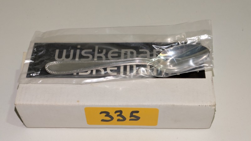 1 doos met 7 Wiskemann-lepels, model „Champagne“ – kavel bij Auctionline, Anderlecht