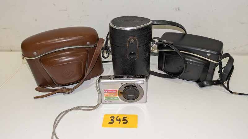 Een MIRANDA-lens + 2 AGFA-camera's + 1 SAMSUNG-camera – kavel bij Auctionline, Anderlecht