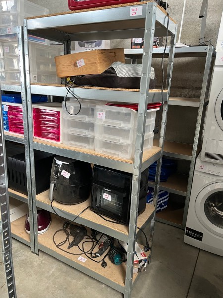 LOT B229 - Étagère de rangement métallique – 5 niveaux – kavel bij Auctionline, Leglise