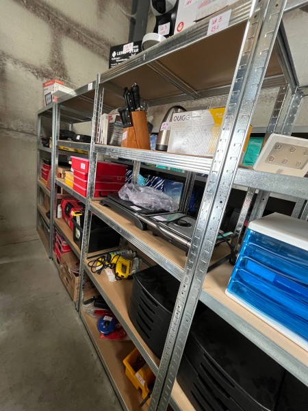 LOT B231 - Étagère de rangement métallique – 5 niveaux – kavel bij Auctionline, Leglise