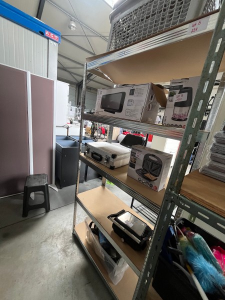 LOT B234 - Étagère de rangement métallique – 5 niveaux – kavel bij Auctionline, Leglise