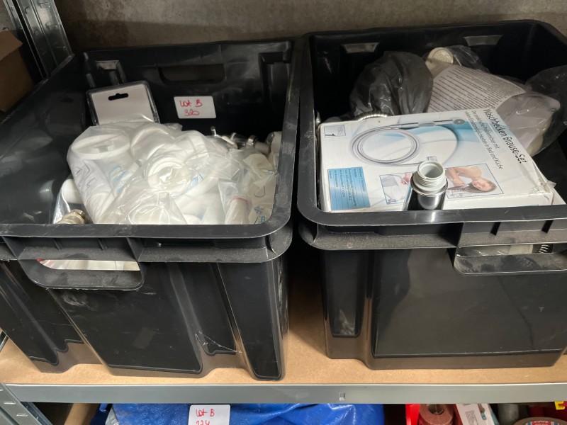 LOT B320 – Lot d'accessoires de plomberie et évacuation sanitaire – kavel bij Auctionline, Leglise