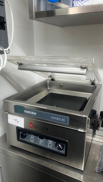 Lot n° 11 — machine sous vide professionnelle henkelman jumbo 30 – kavel bij Auctionline