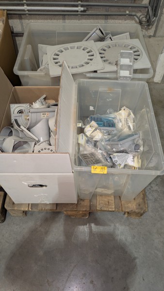 Een partij deksels voor riolering en sanitair – kavel bij Auctionline, Anderlecht
