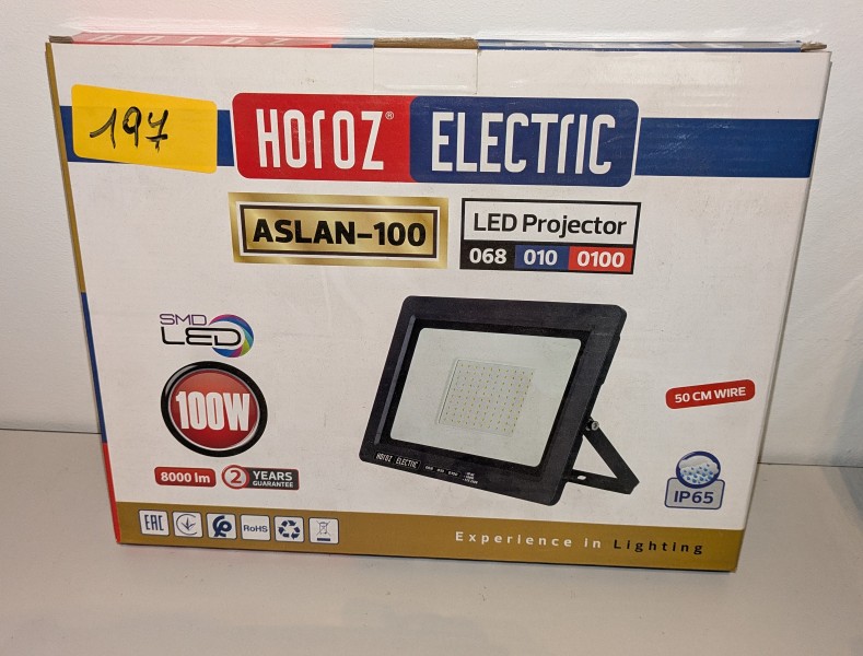 Één Aslan LED-schijnwerper van 100 W – kavel bij Auctionline, Anderlecht