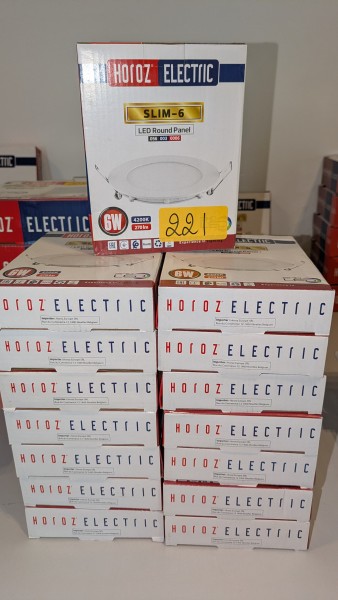 15 Slim-LED-inbouwspots (6 W) – kavel bij Auctionline, Anderlecht