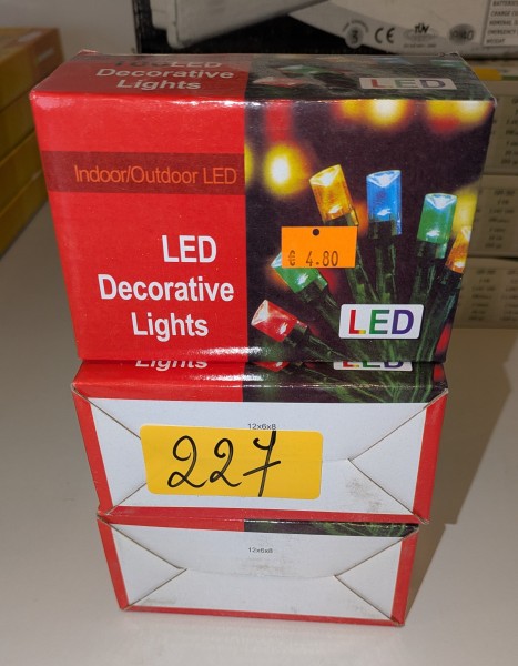 3 LED-lampen “Kerstboom” – kavel bij Auctionline, Anderlecht