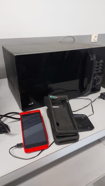 Terminal de paiement IPSYS rouge – kavel bij Auctionline, Liège