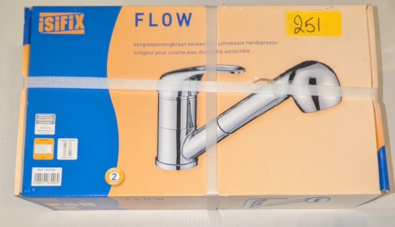Een keukenmengkraan met handdouche FLOW – kavel bij Auctionline, Anderlecht