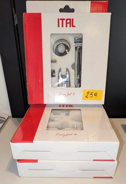 3 complete handdouchesets voor toilet/sanitair – kavel bij Auctionline, Anderlecht