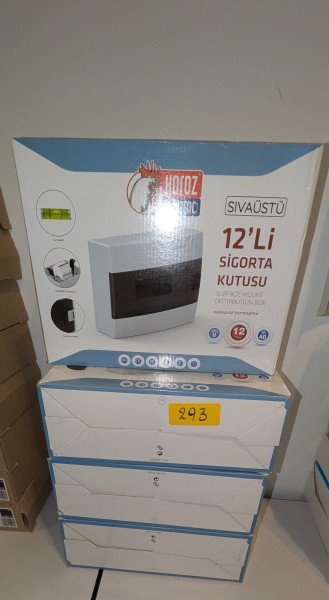 4 zekeringkasten met 12 modules van HOROZ ELECTRIC – kavel bij Auctionline, Anderlecht