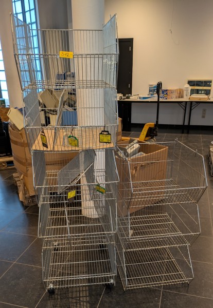 Een set draadmanden – kavel bij Auctionline, Anderlecht